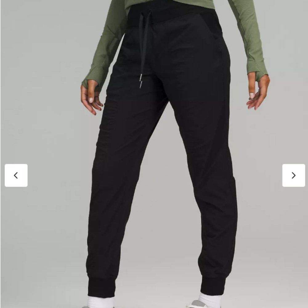 Lululemon Black Dance Studio Mid-Rise Jogger